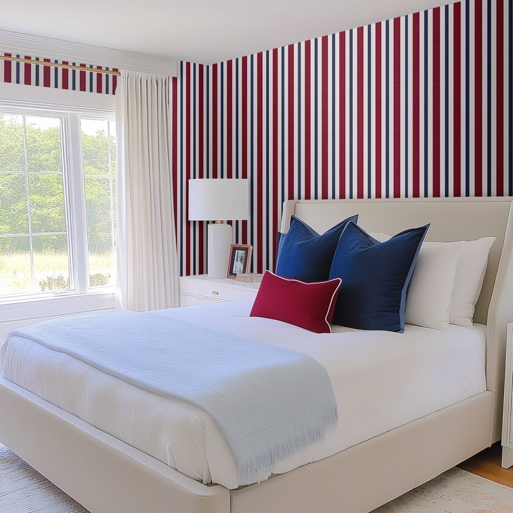 Varsity Stripe Wallpaper