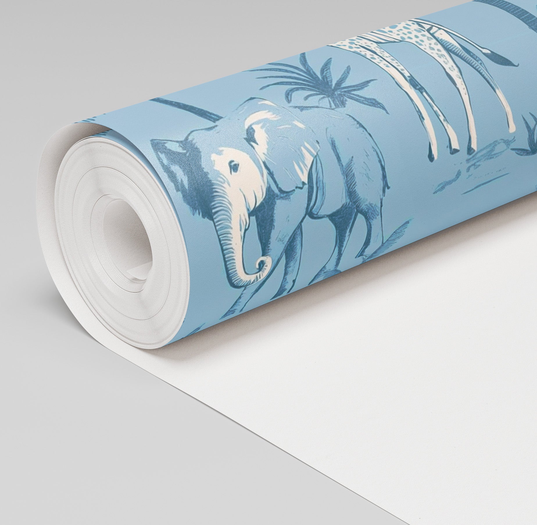 Vintage Safari Wallpaper