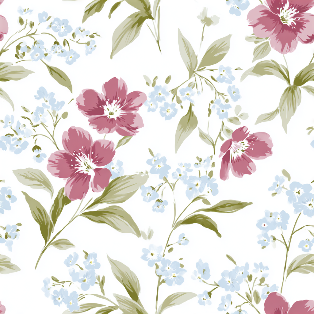Wildflower Waltz Wallpaper