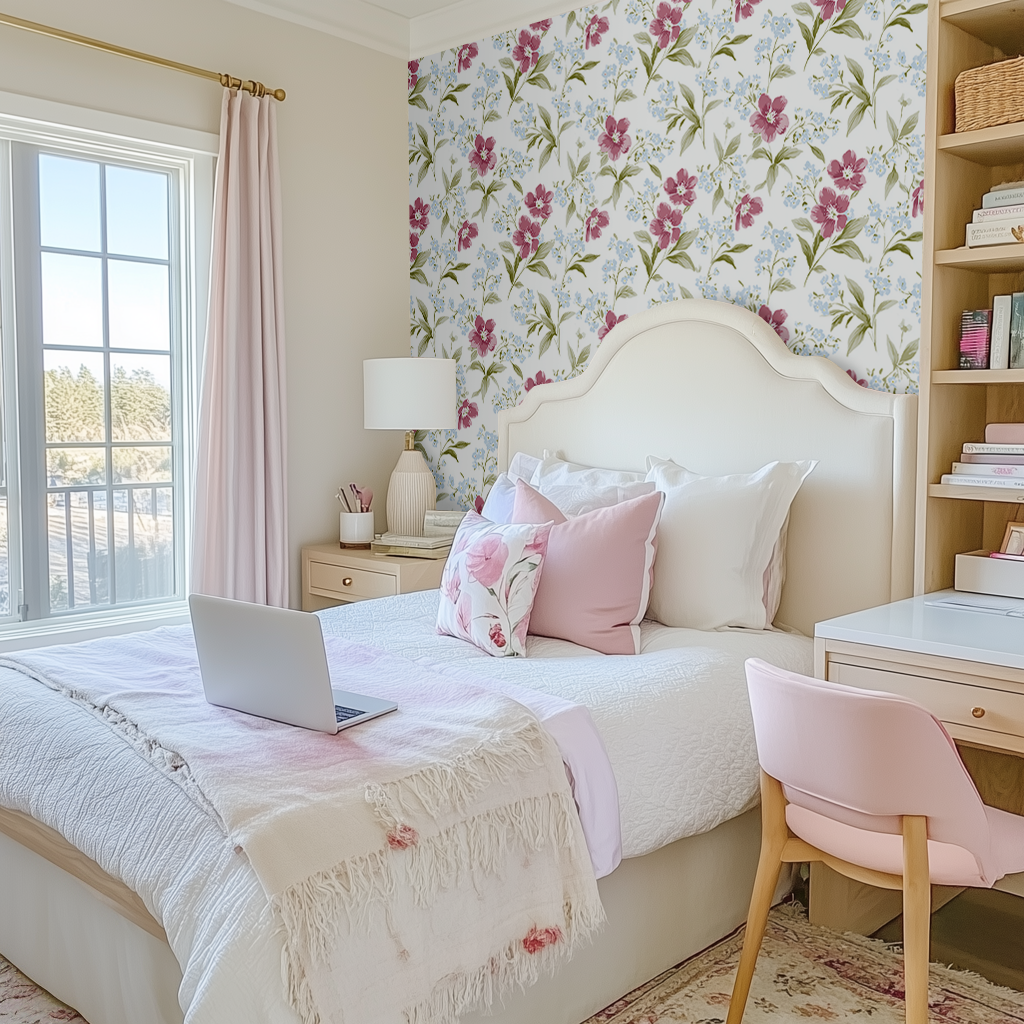 Wildflower Waltz Wallpaper