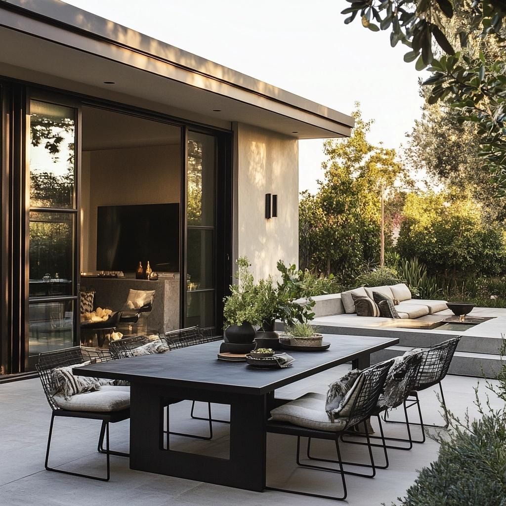 The Wilson Outdoor Dining Table