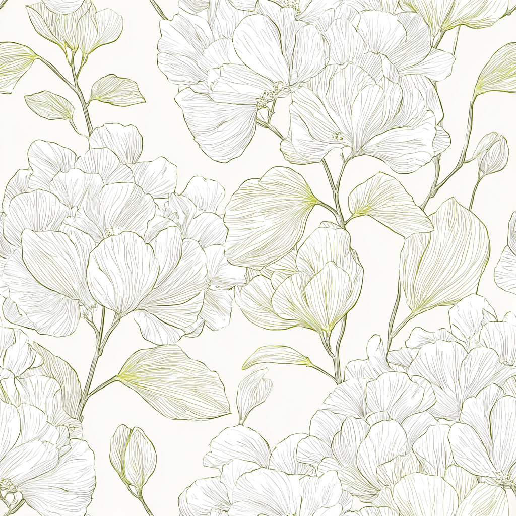Yellow Hue Hydrangea Wallpaper