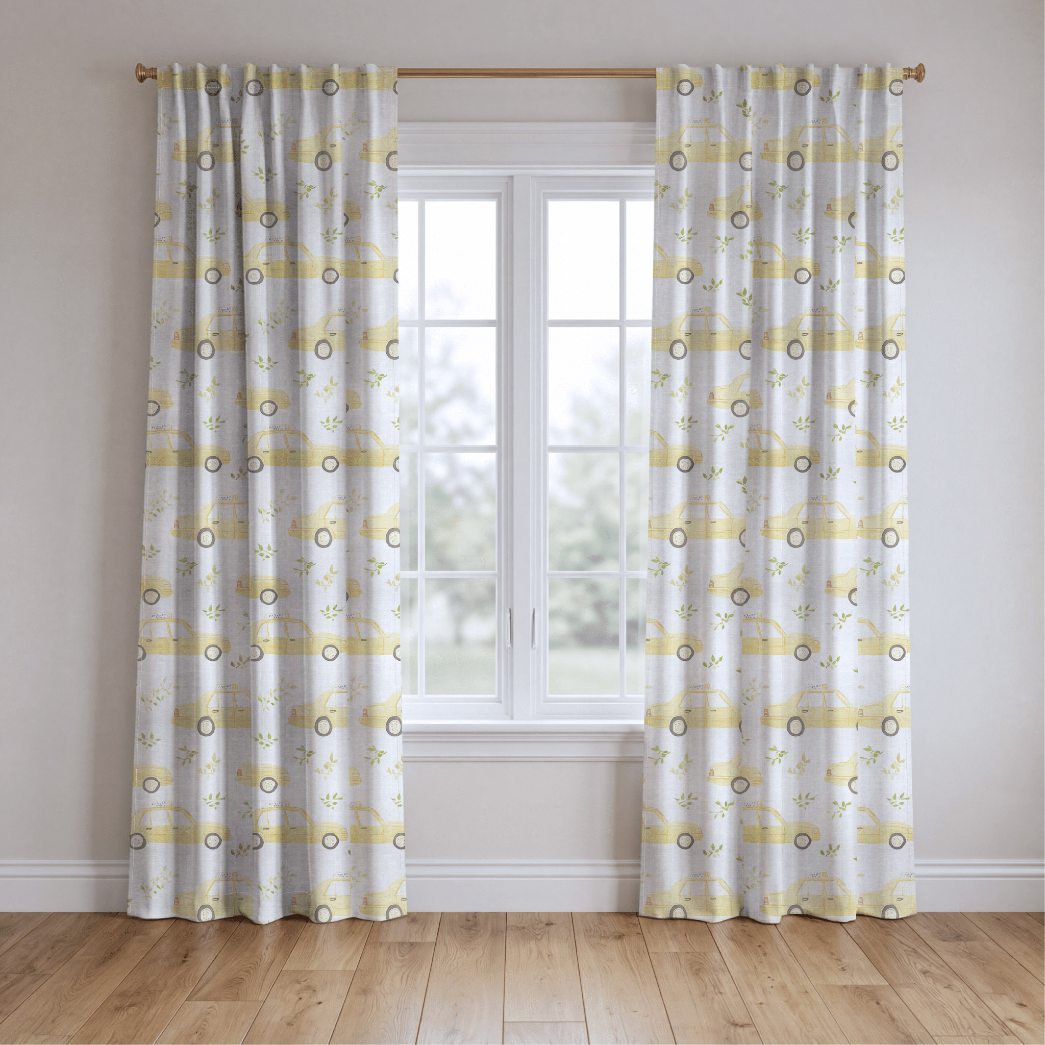 A New York Minute - Drapery - Benton Lane Home - Lemon Park