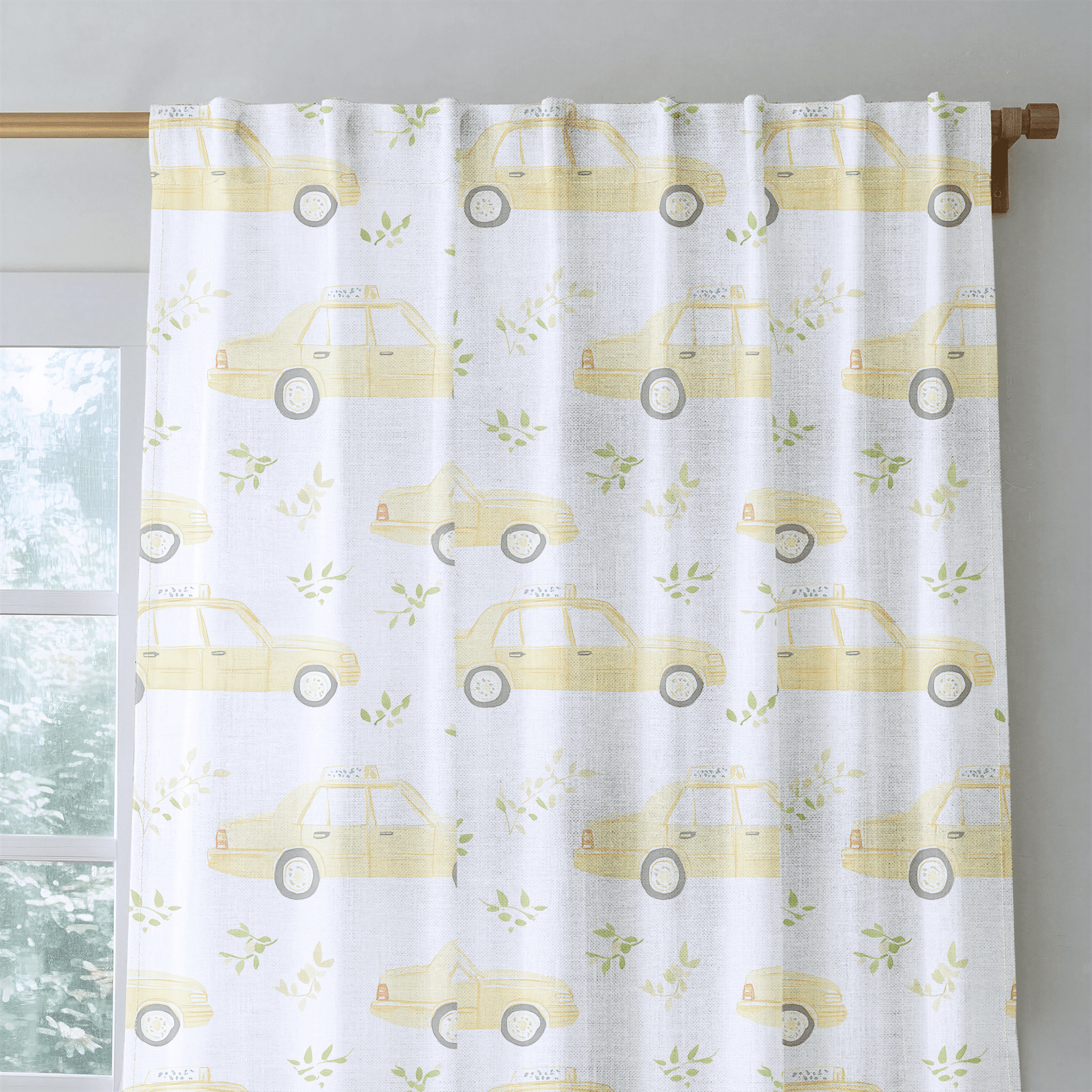 A New York Minute - Drapery - Benton Lane Home - Lemon Park