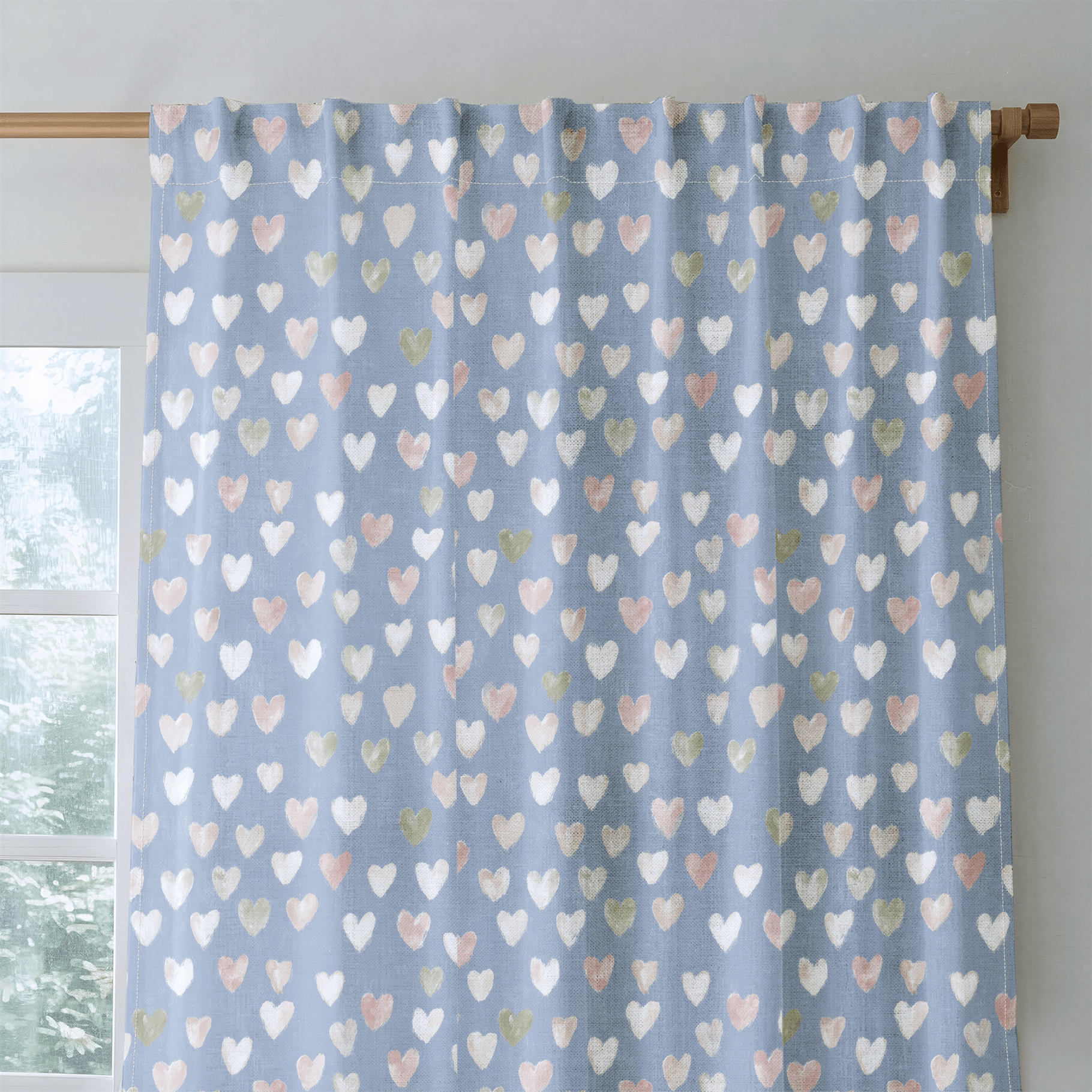 Abby Blue - Drapery - Lemon Park