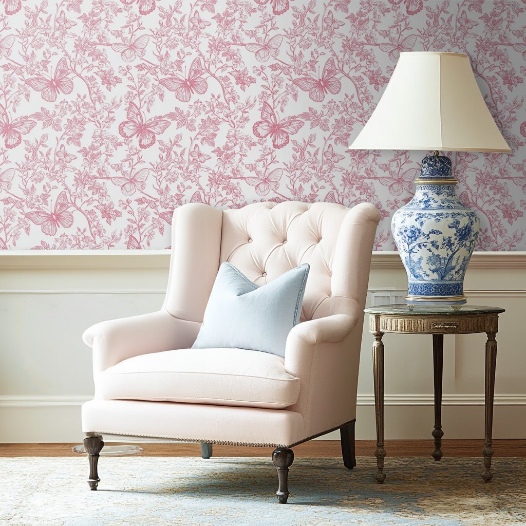Abby Wallpaper - Benton Lane Home - Painted Paper