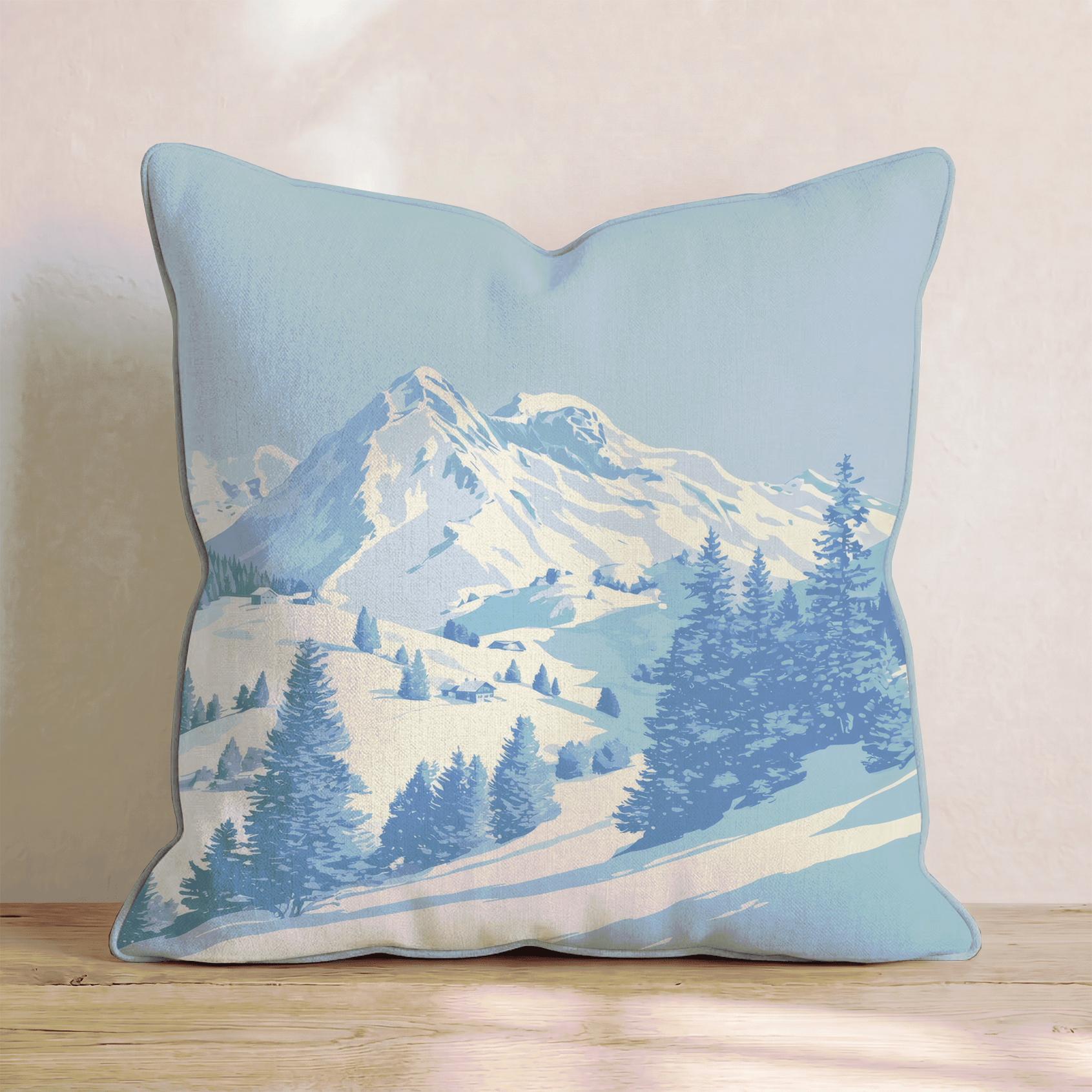 Above Treeline Throw Pillow - Benton Lane Home - Hillcroft Home