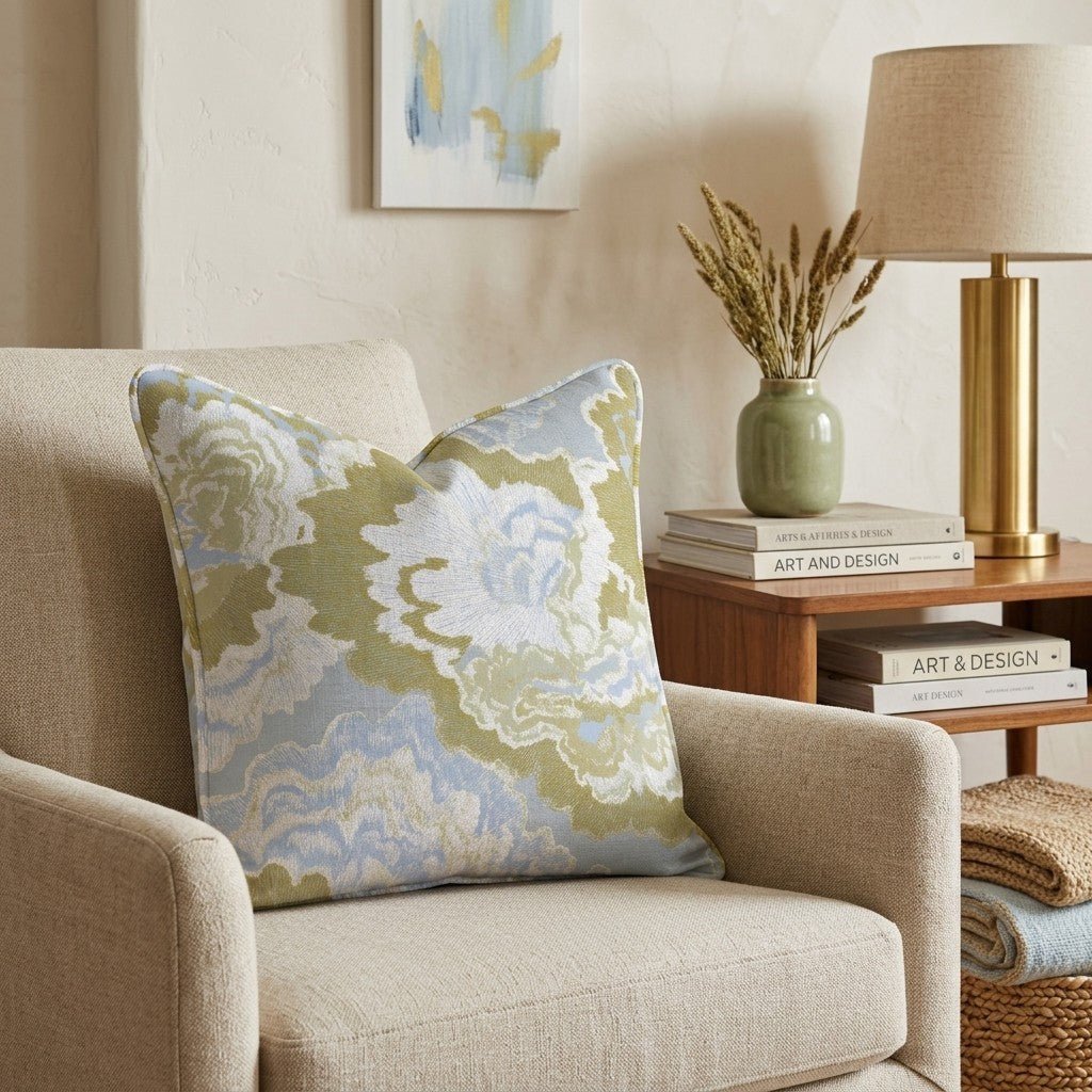 Abstract Annie Throw Pillow - Benton Lane Home - Hillcroft Home