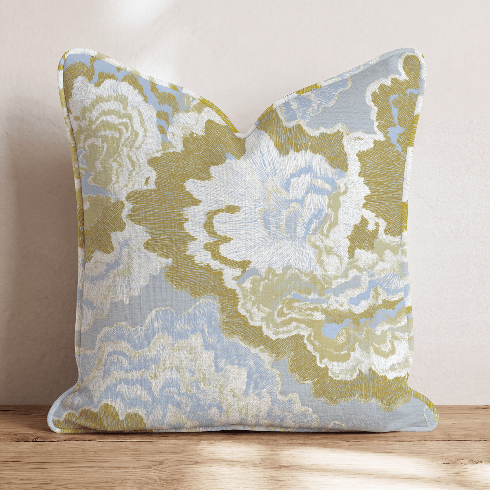 Abstract Annie Throw Pillow - Benton Lane Home - Hillcroft Home