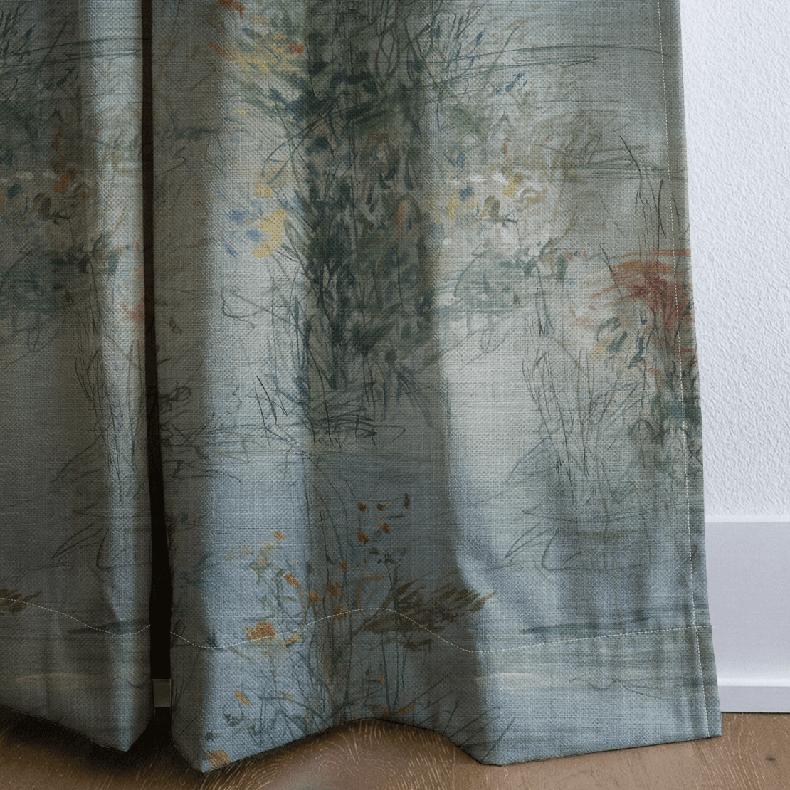 Abstract Artwork - Drapery - Benton Lane Home - Lemon Park