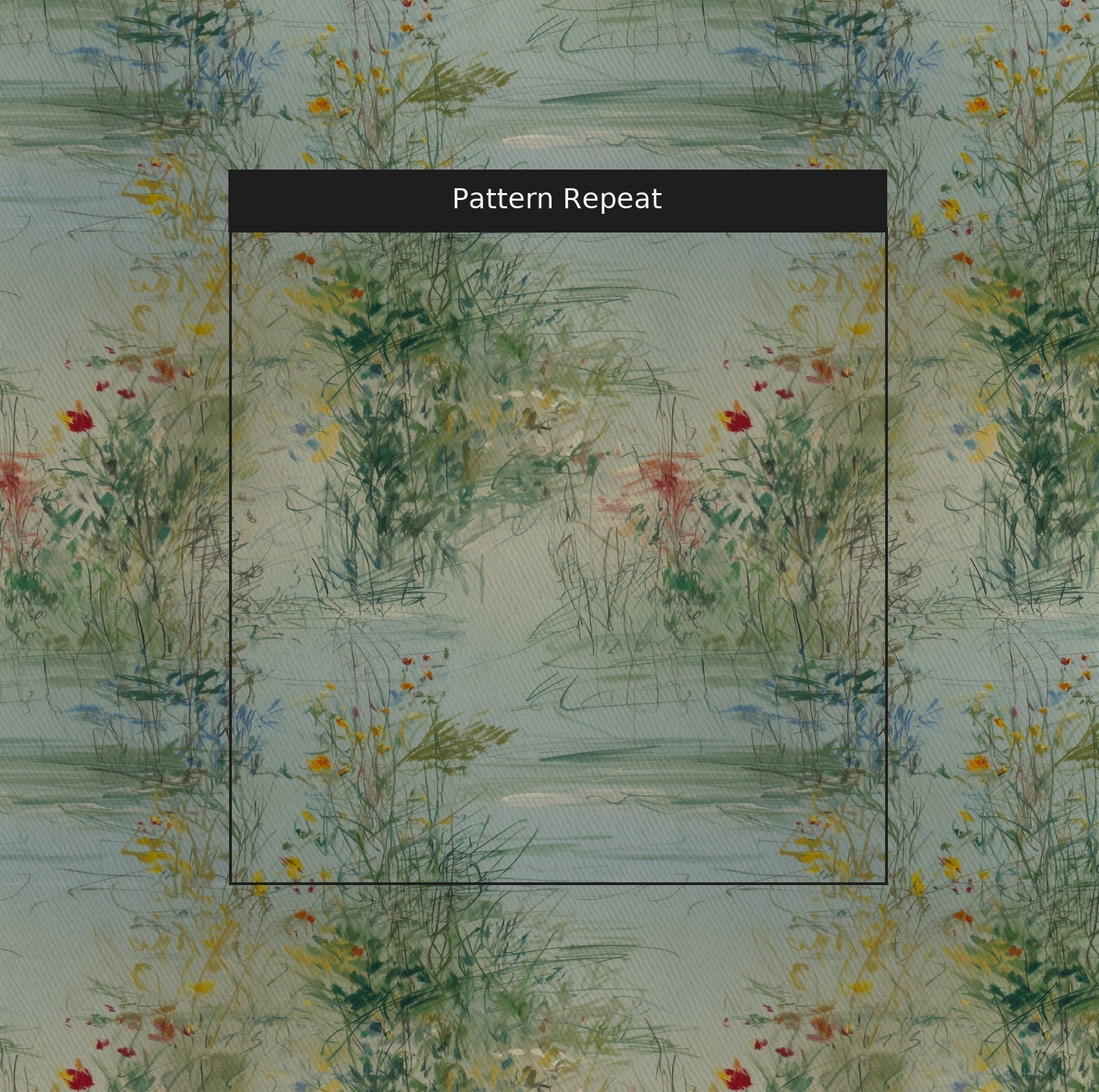 Abstract Artwork - Fabric - Benton Lane Home - Lemon Park