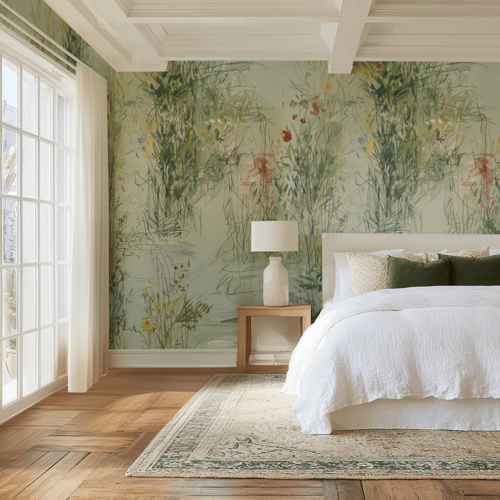 Abstract Artwork - Wall Mural - Benton Lane Home - Lemon Park
