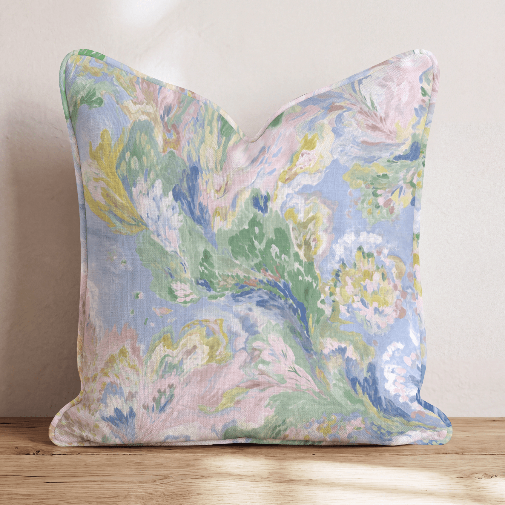 Abstract Aster Throw Pillow - Benton Lane Home - Hillcroft Home