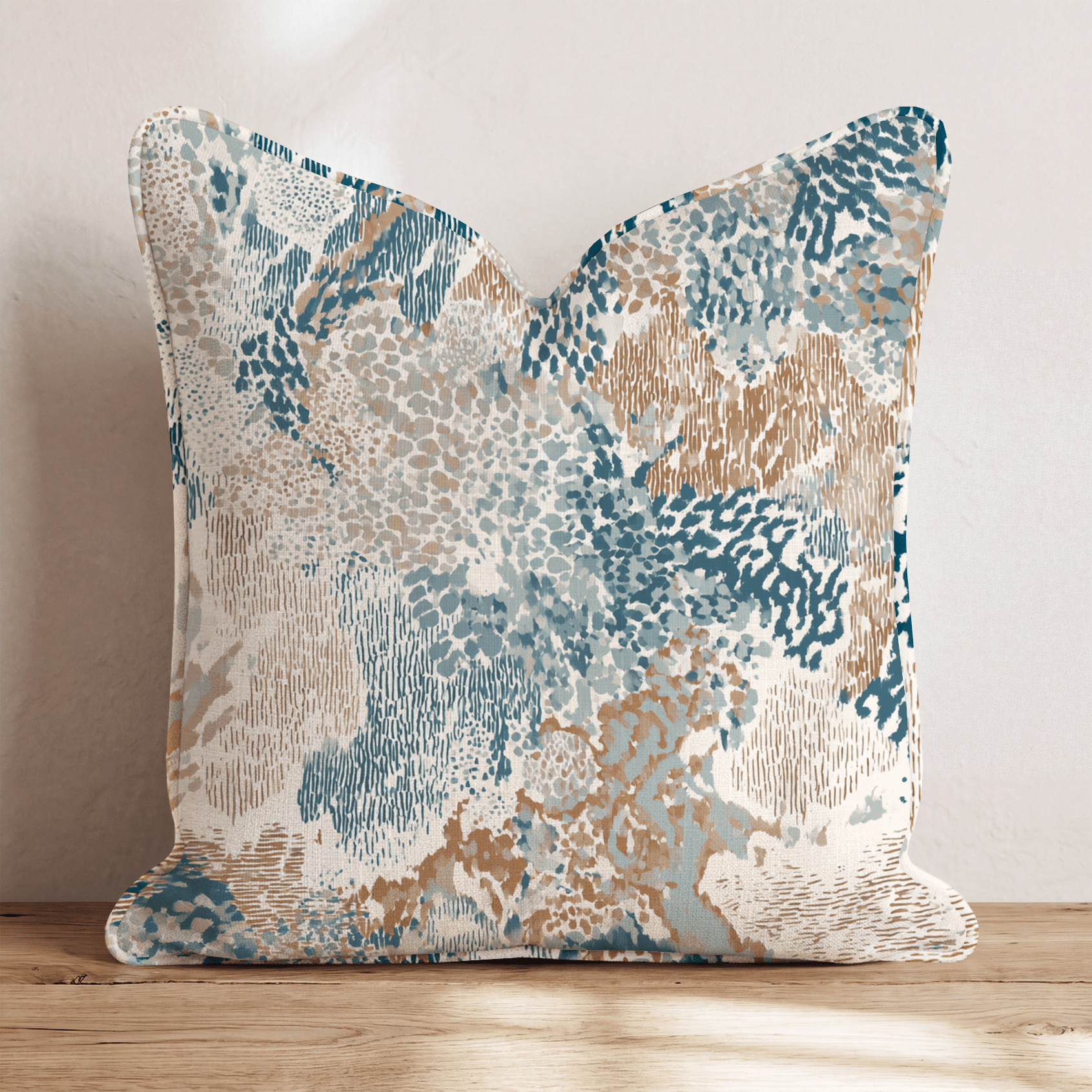 Abstract Southwest Throw Pillow - Benton Lane Home - Hillcroft Home
