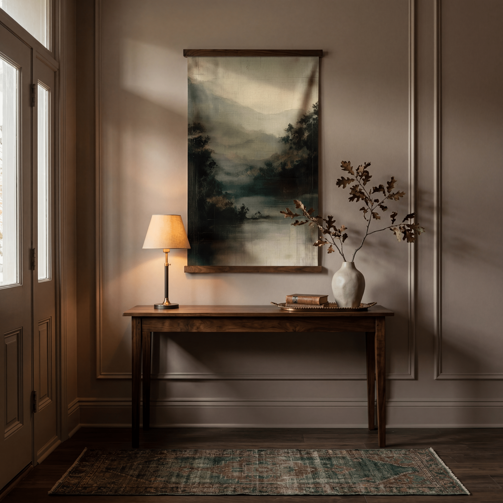 Across the Lake - Tapestry - Benton Lane Home - Painted Paper