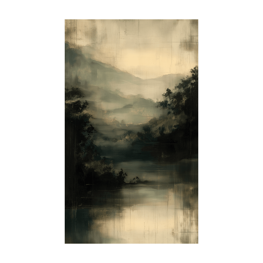 Across the Lake - Tapestry - Benton Lane Home - Painted Paper