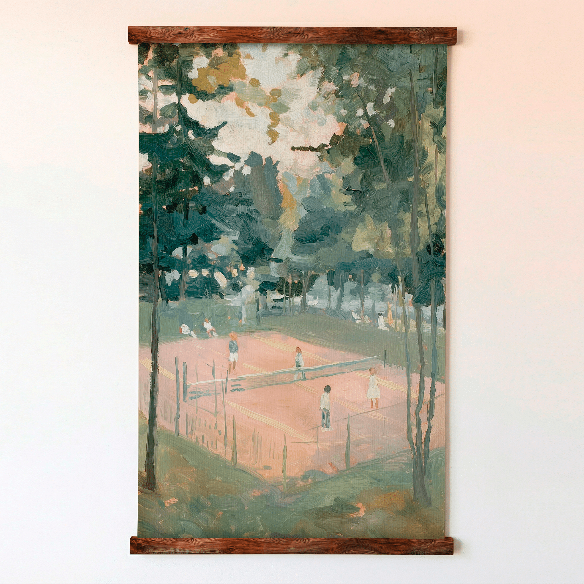 Across the Net - Tapestry - Benton Lane Home - Lemon Park