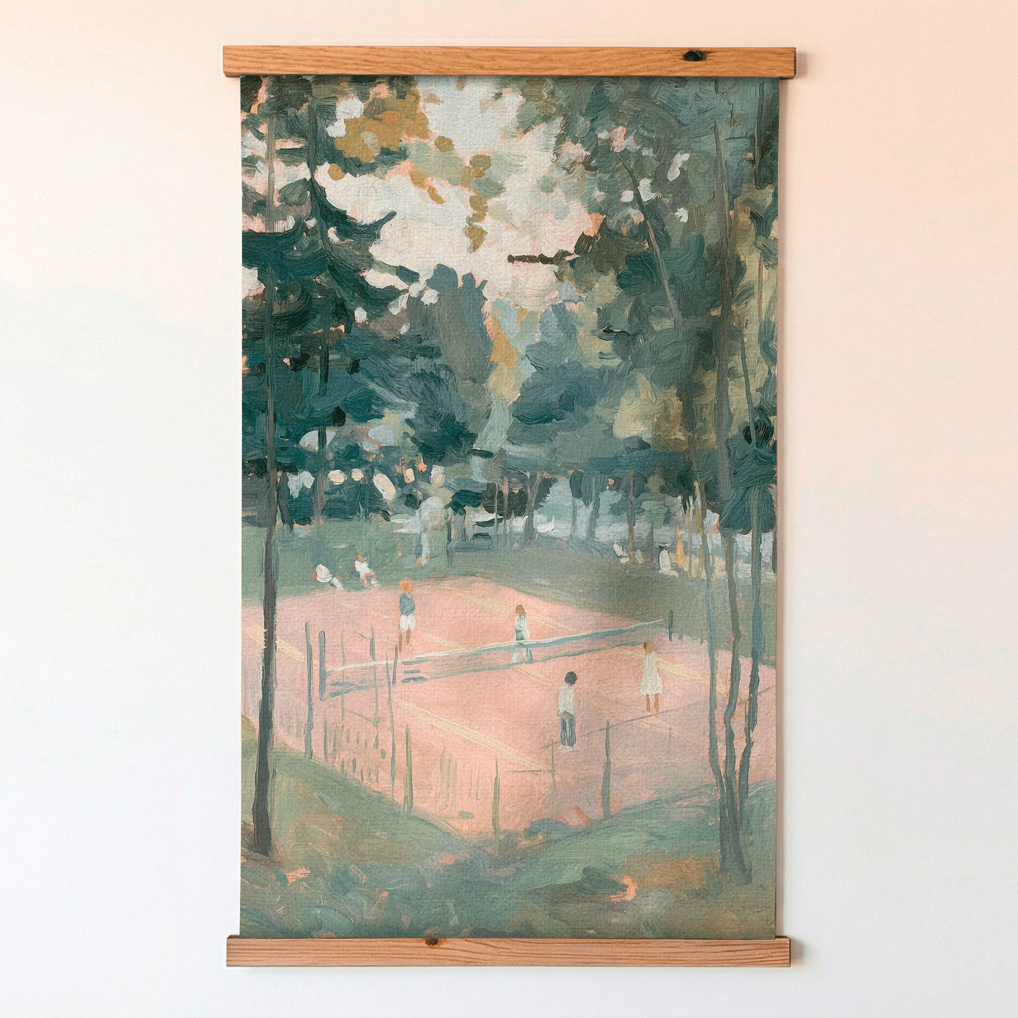 Across the Net - Tapestry - Benton Lane Home - Lemon Park