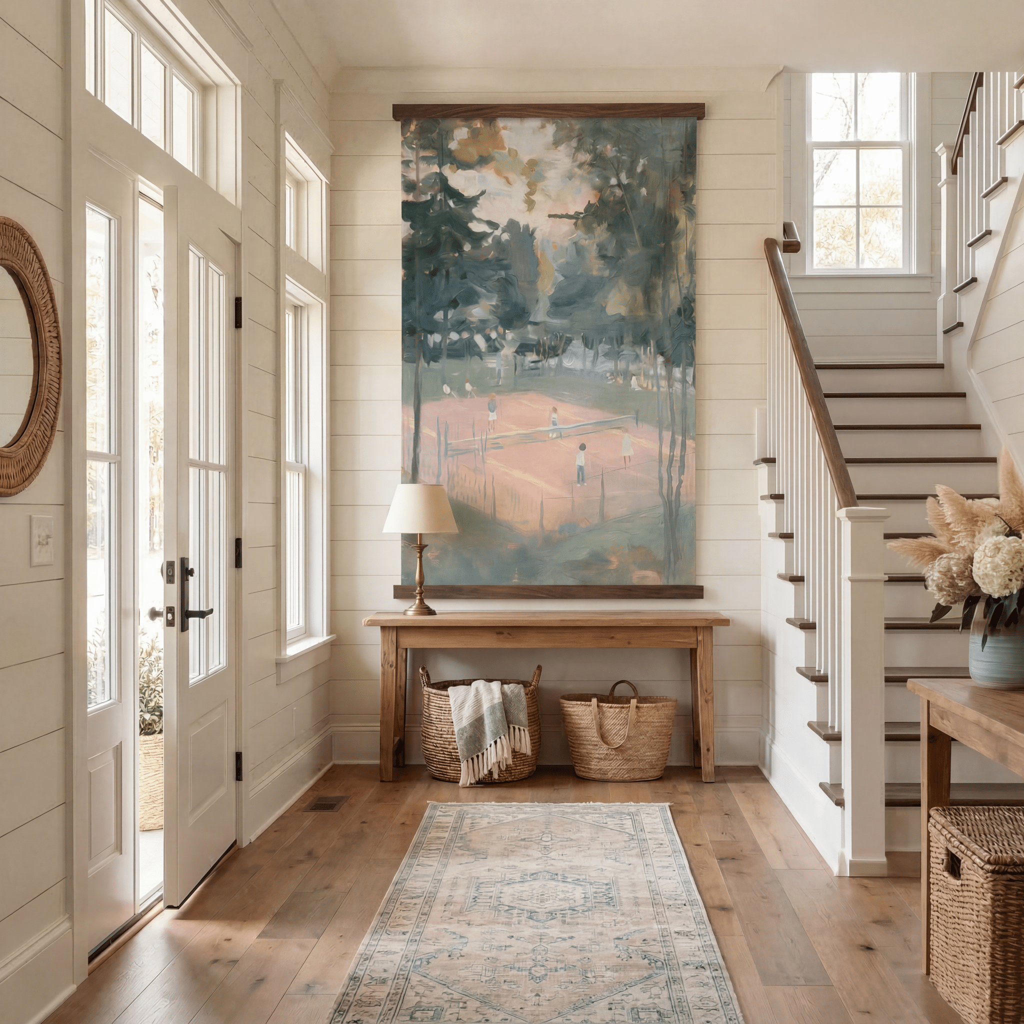 Across the Net - Tapestry - Benton Lane Home - Lemon Park