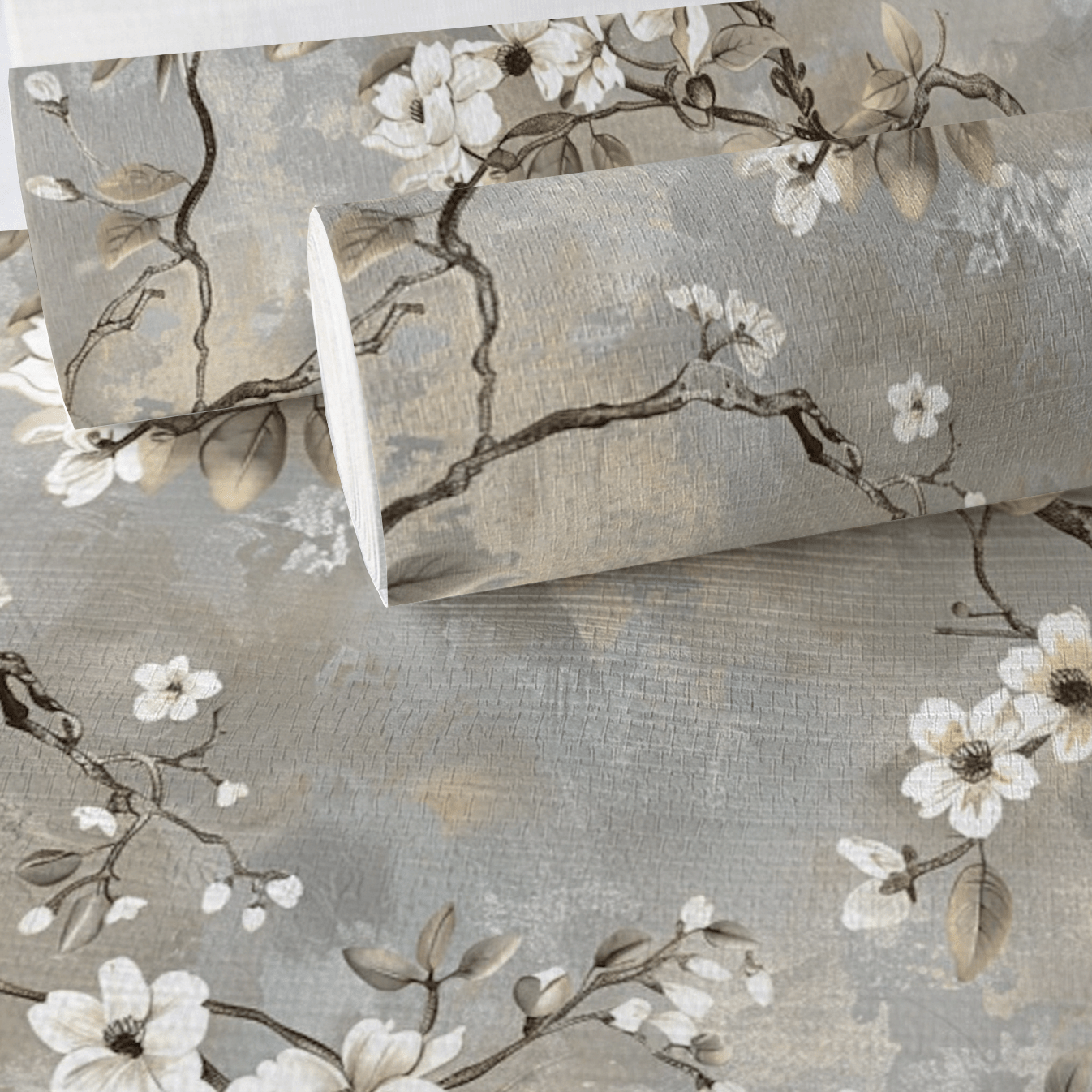 Ada Faux Grasscloth Wallpaper - Benton Lane Home - Painted Paper
