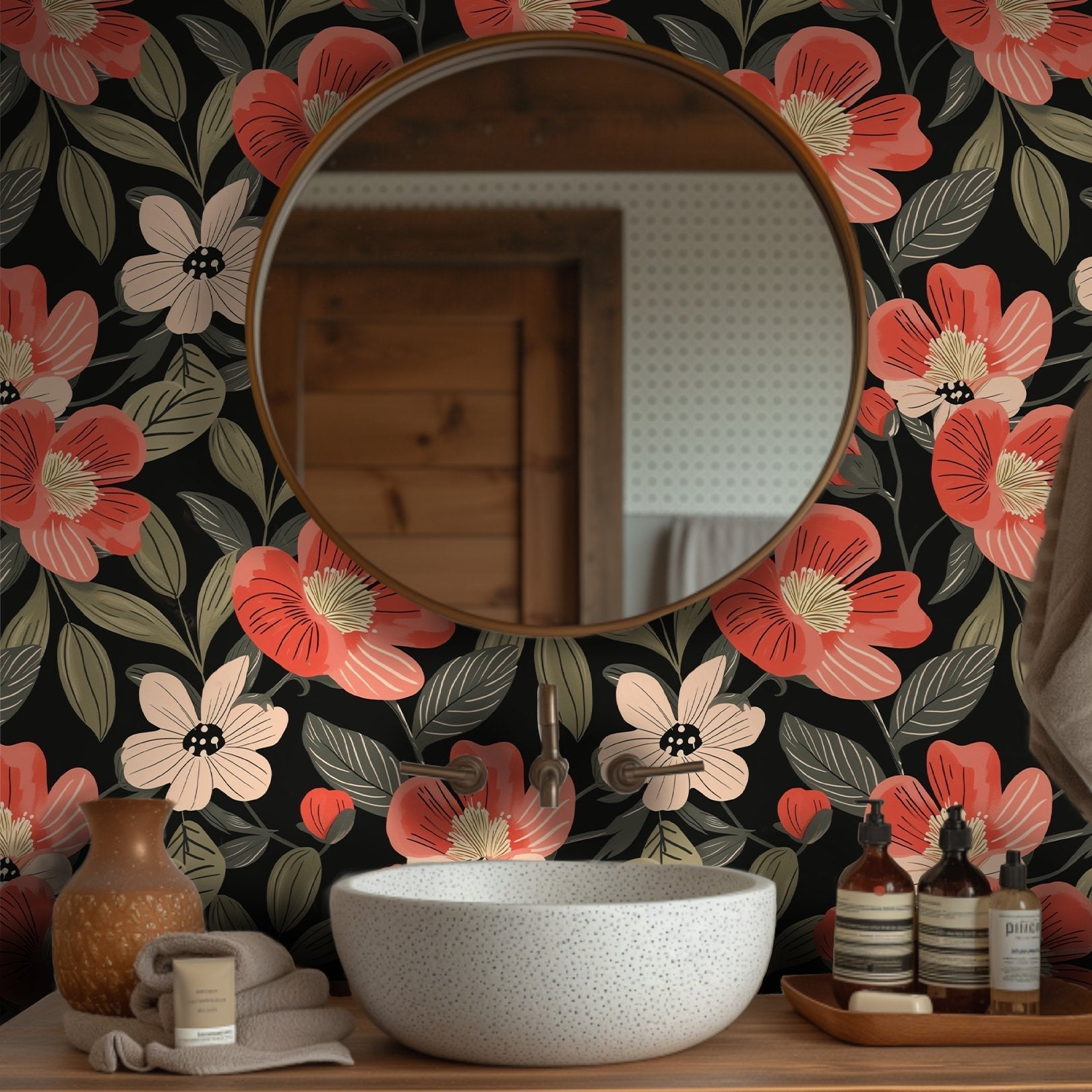 Adelaide Wallpaper - Benton Lane Home - Painted Paper