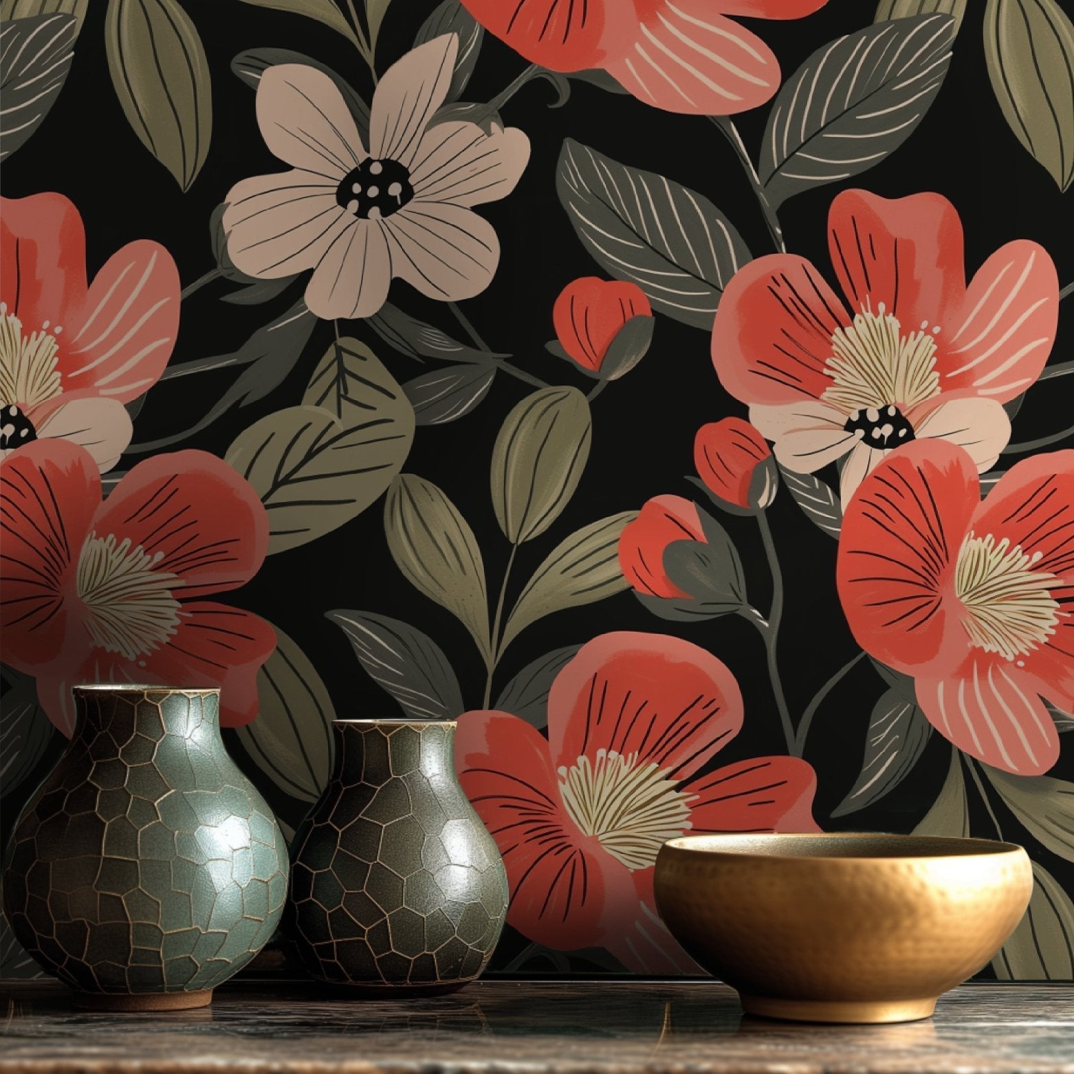 Adelaide Wallpaper - Benton Lane Home - Painted Paper