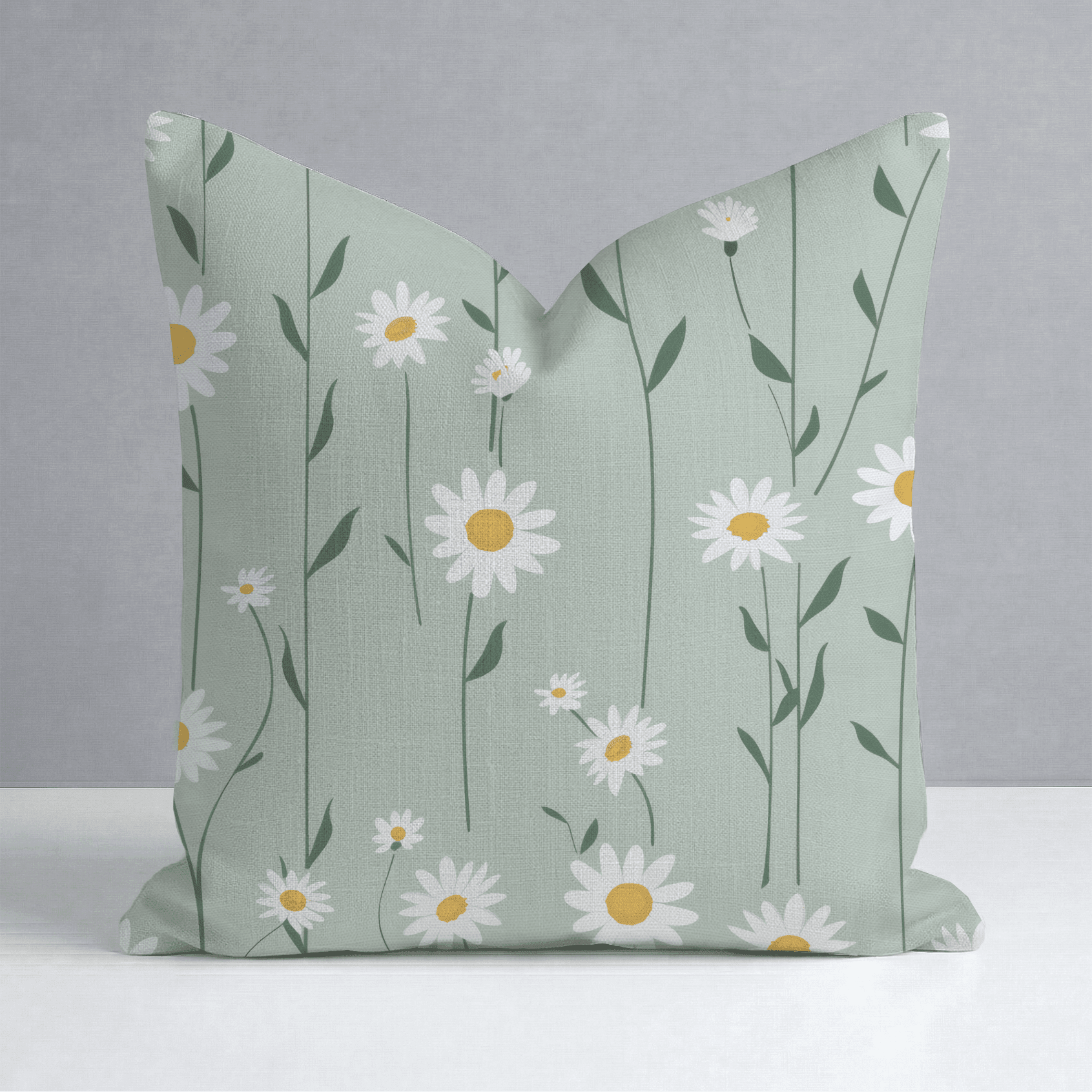 Adria Daisy Throw Pillow - Benton Lane Home - Lemon Park