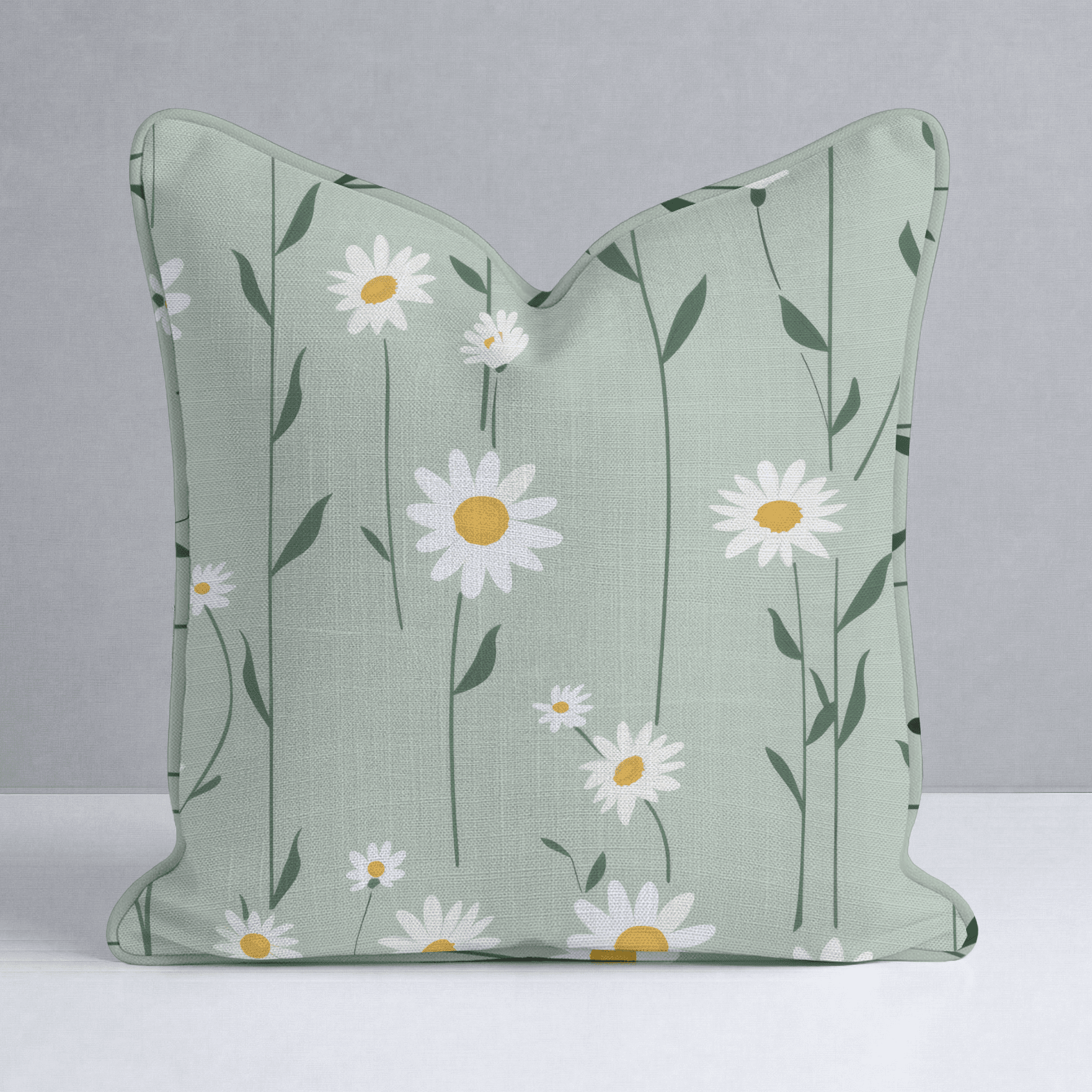 Adria Daisy Throw Pillow - Benton Lane Home - Lemon Park