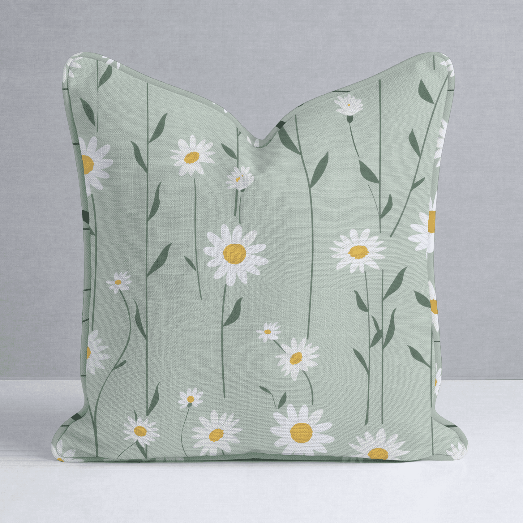 Adria Daisy Throw Pillow - Benton Lane Home - Lemon Park