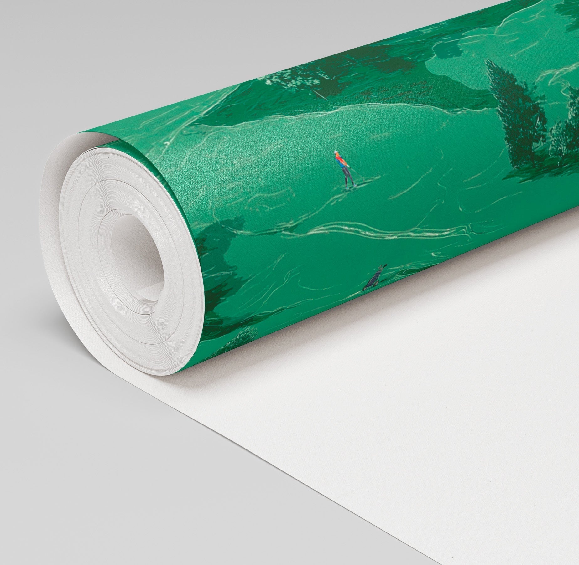 Afternoon Tee Time Wallpaper - Benton Lane Home - Painted Paper