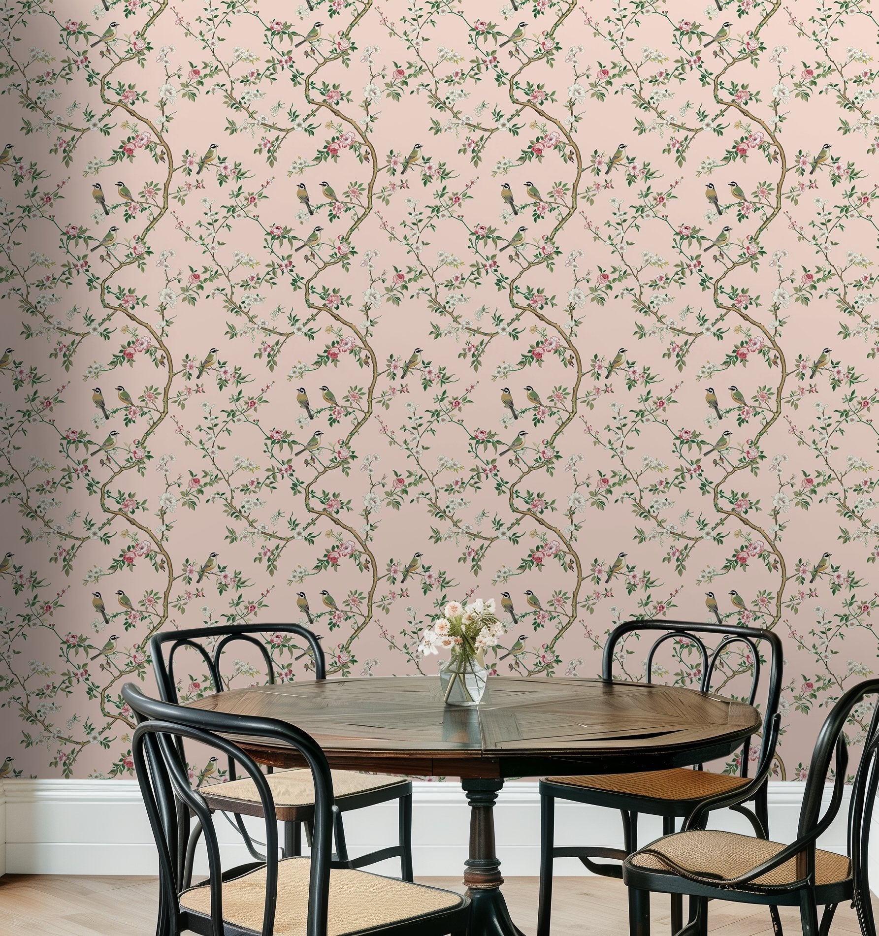 Agatha Wallpaper - Benton Lane Home - Painted Paper