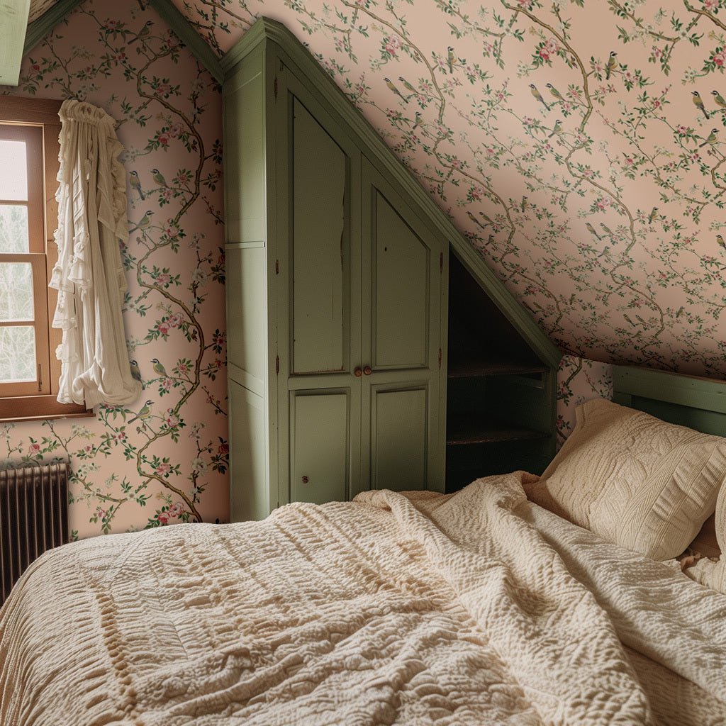 Agatha Wallpaper - Benton Lane Home - Painted Paper