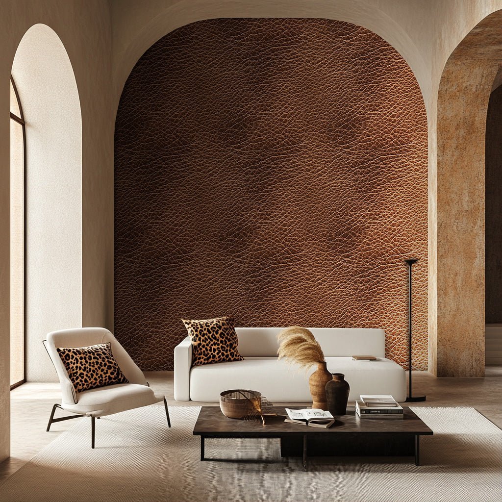 Aged Saddle - Benton Lane Home - Painted Paper