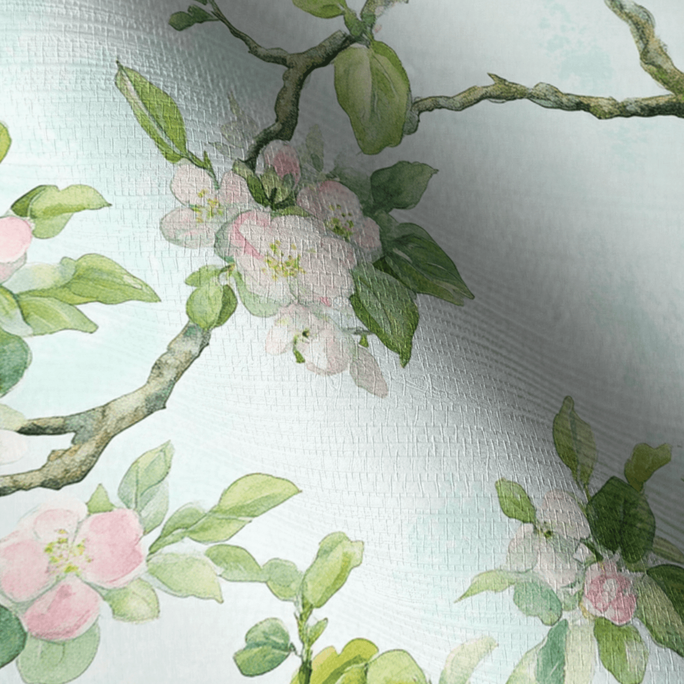 Ainsley Faux Grasscloth Wallpaper - Lemon Park