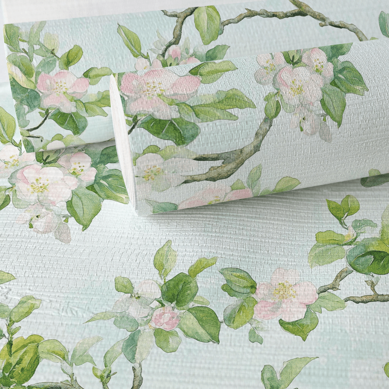 Ainsley Faux Grasscloth Wallpaper - Lemon Park