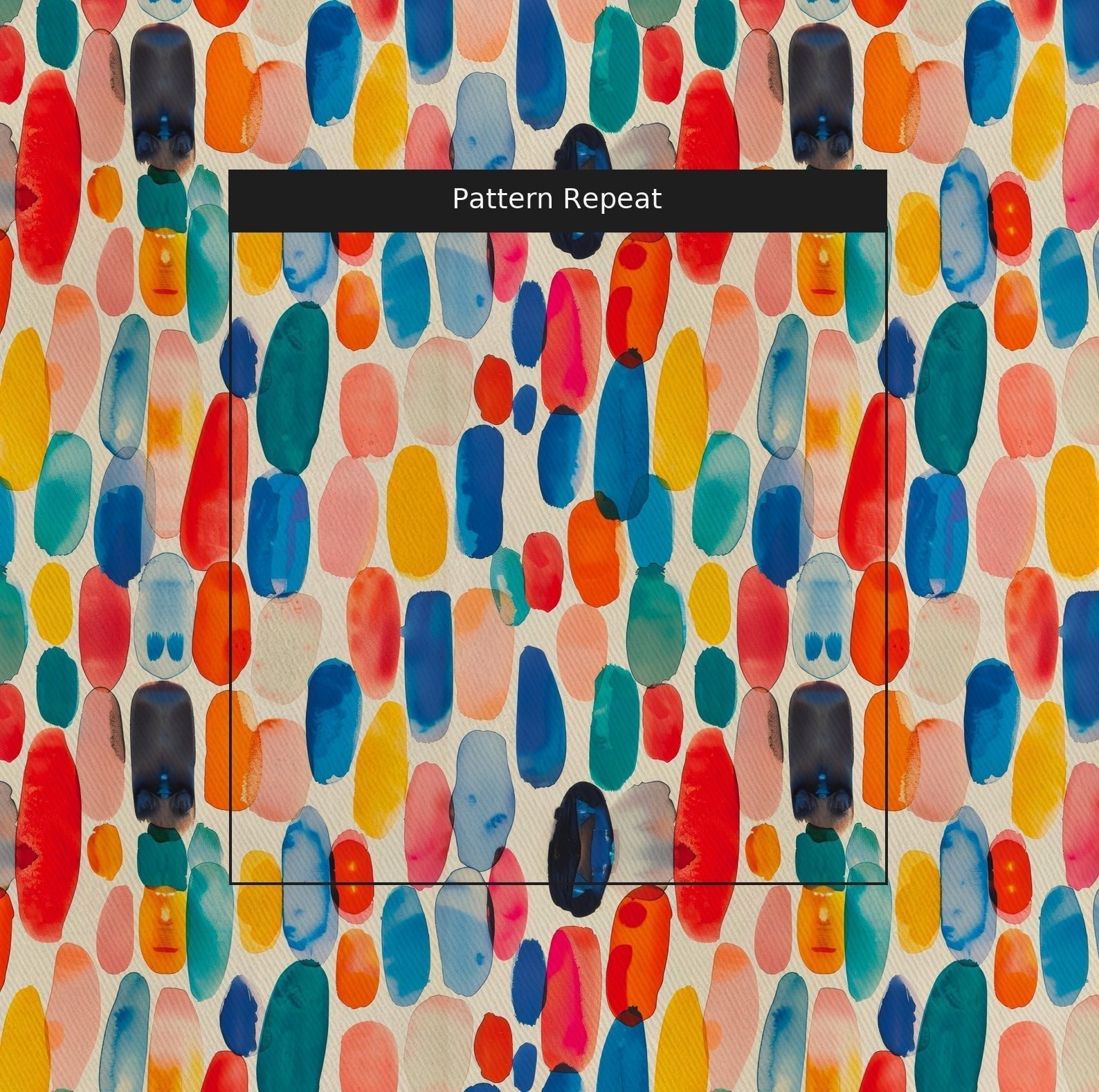 Alexa's Aquarelle - Fabric - Benton Lane Home - Lemon Park
