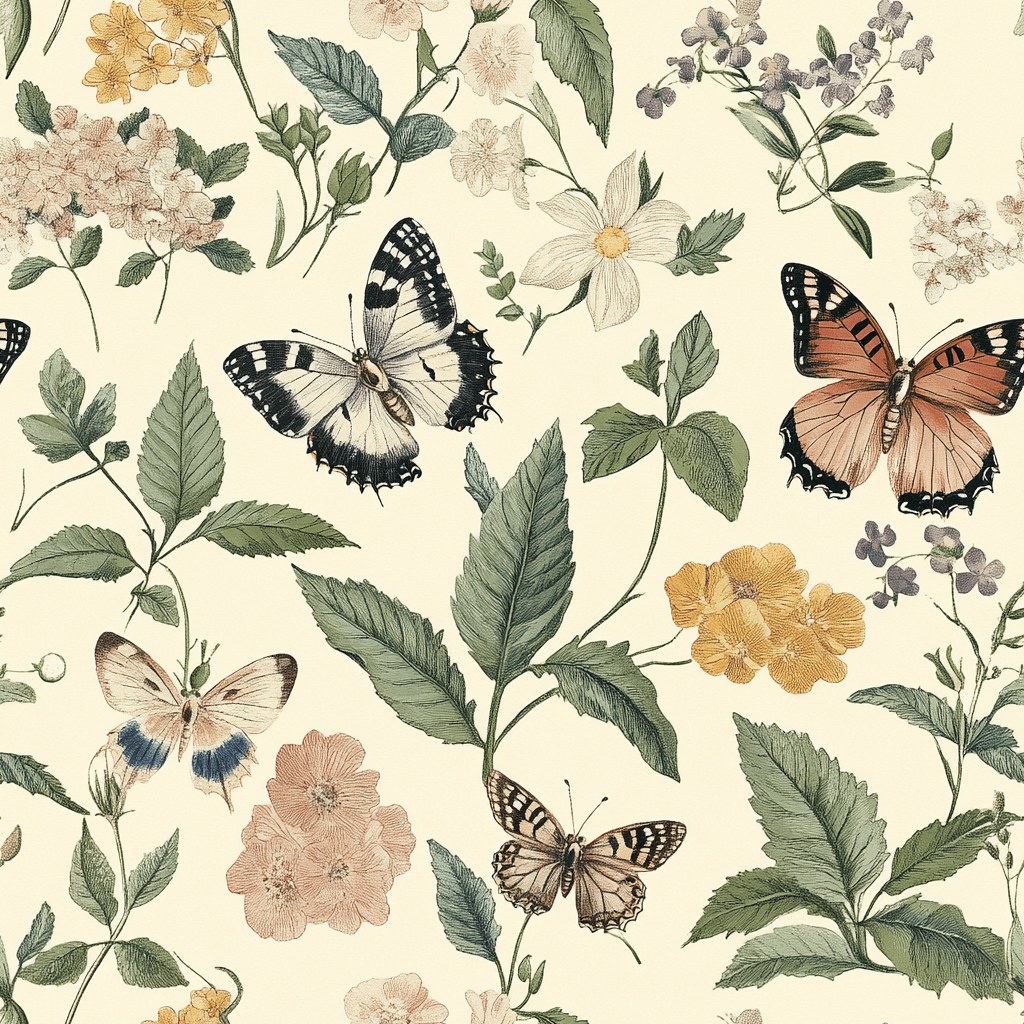 Alexia Wallpaper - Benton Lane Home - Painted Paper