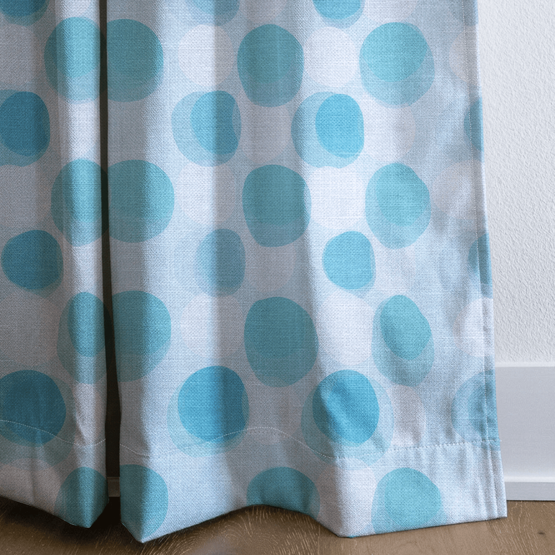 All The Blues - Drapery - Benton Lane Home - Lemon Park