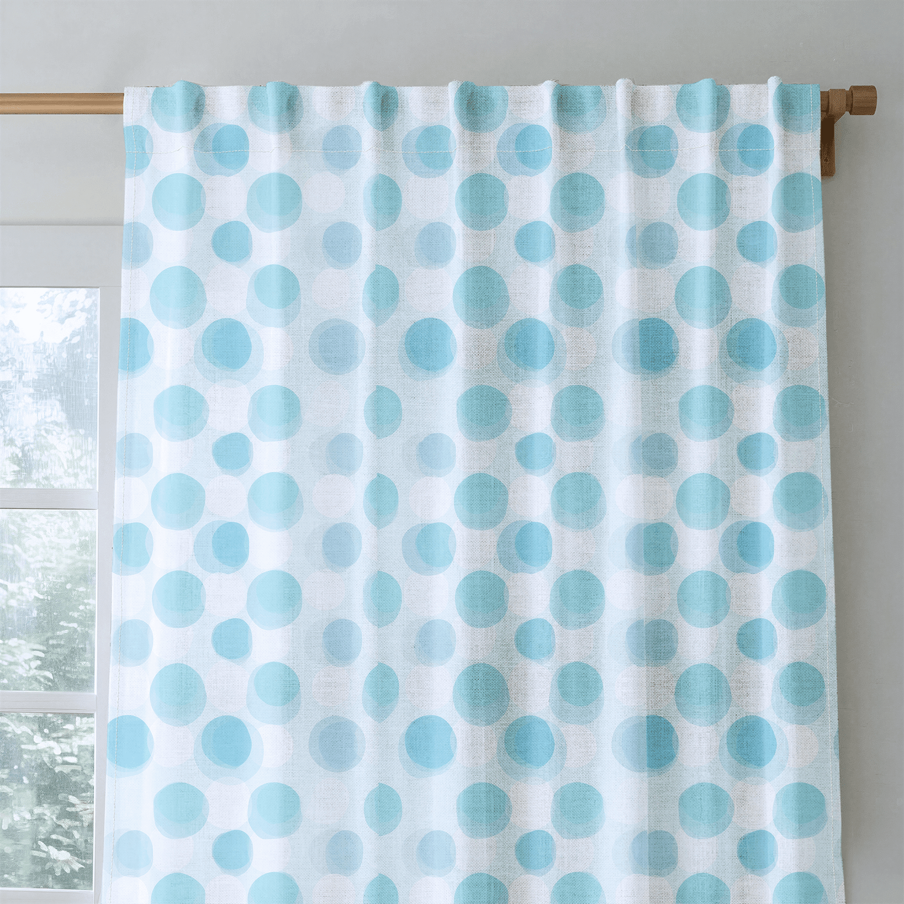 All The Blues - Drapery - Benton Lane Home - Lemon Park