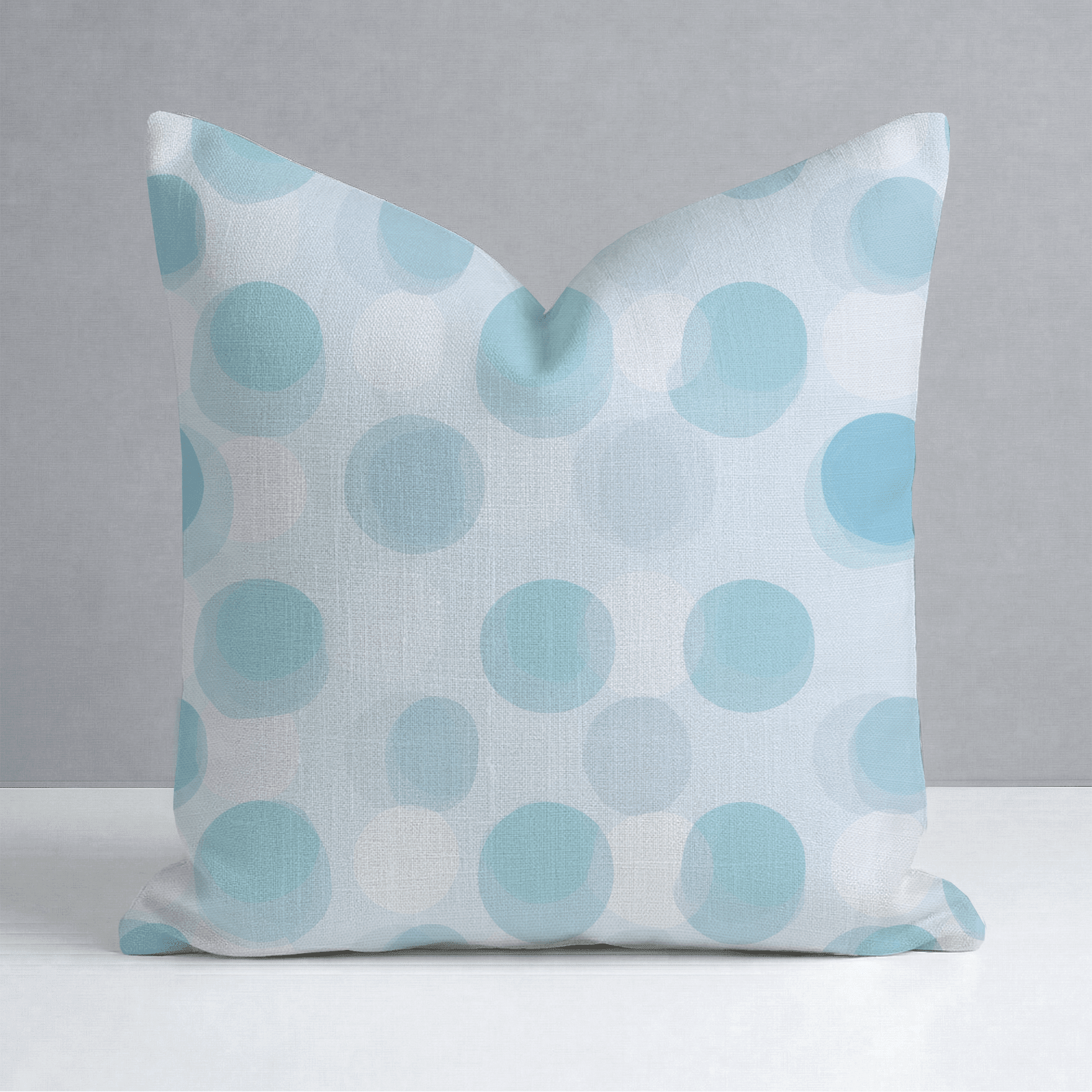 All The Blues Throw Pillow - Benton Lane Home - Lemon Park