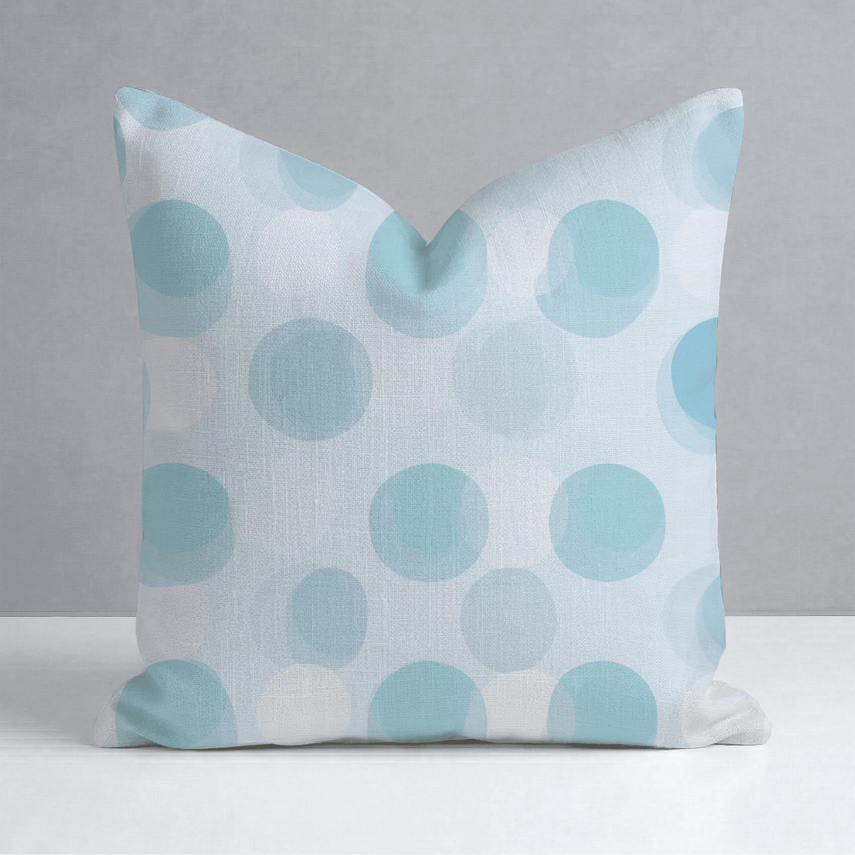All The Blues Throw Pillow - Benton Lane Home - Lemon Park