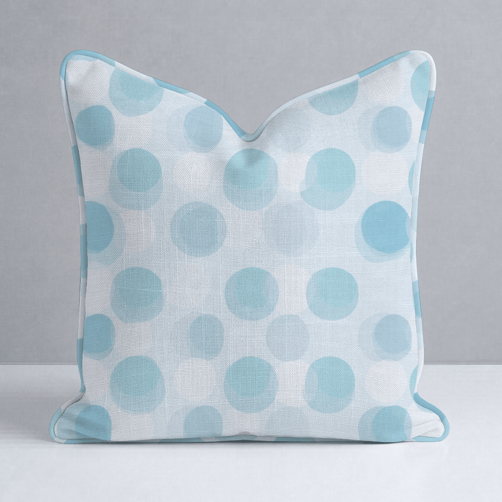 All The Blues Throw Pillow - Benton Lane Home - Lemon Park