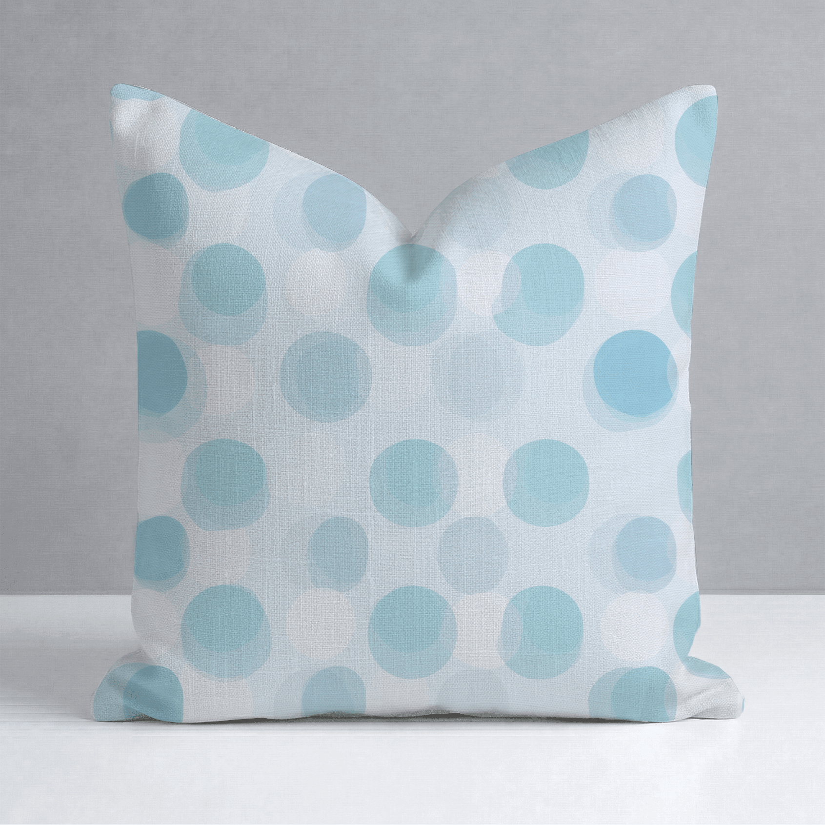 All The Blues Throw Pillow - Benton Lane Home - Lemon Park