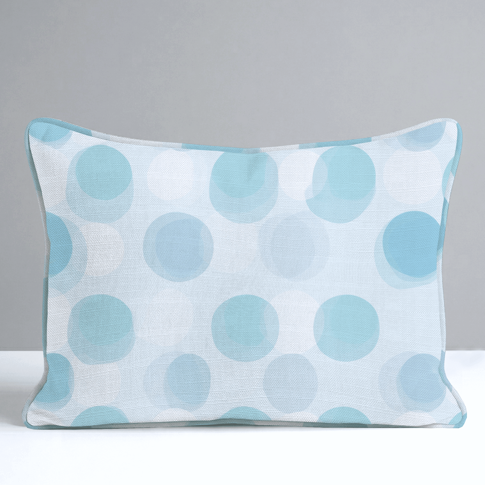 All The Blues Throw Pillow - Benton Lane Home - Lemon Park