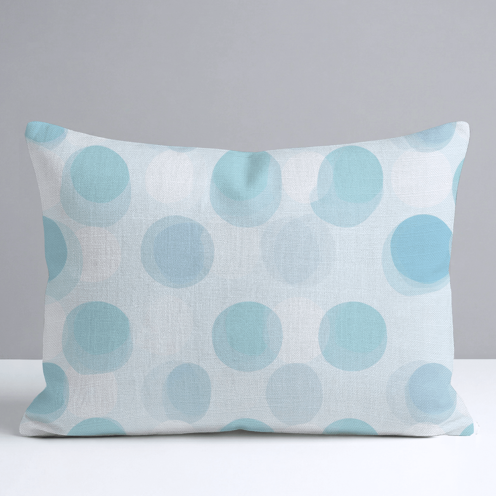 All The Blues Throw Pillow - Benton Lane Home - Lemon Park