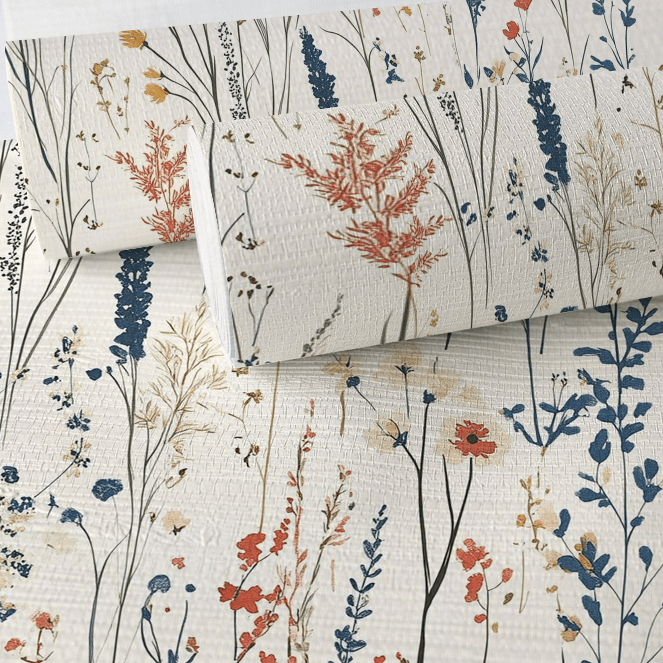Alma Faux Grasscloth Wallpaper - Benton Lane Home - Painted Paper