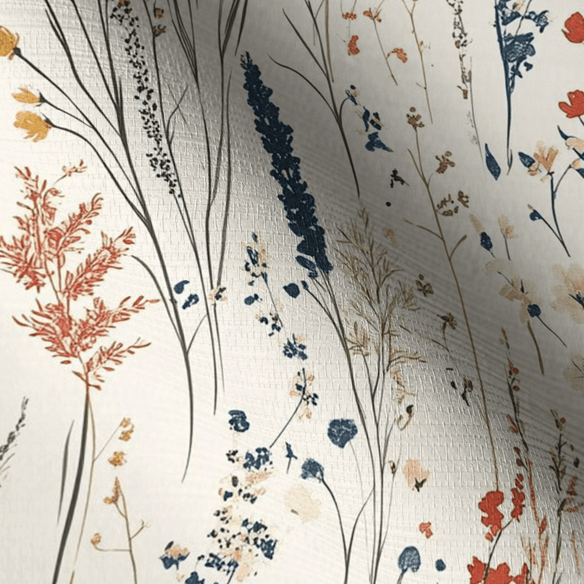 Alma Faux Grasscloth Wallpaper - Painted Paper