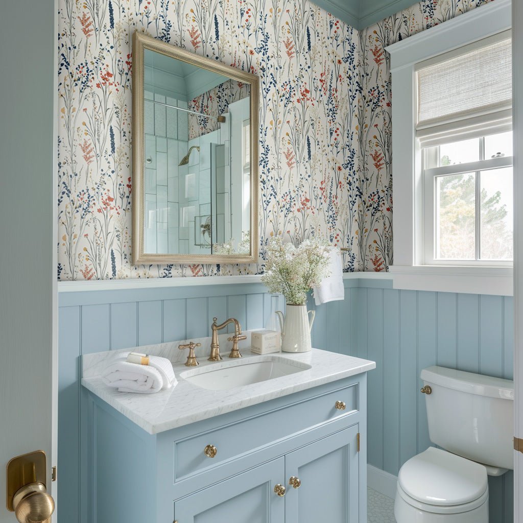 Alma Wallpaper - Benton Lane Home - Painted Paper