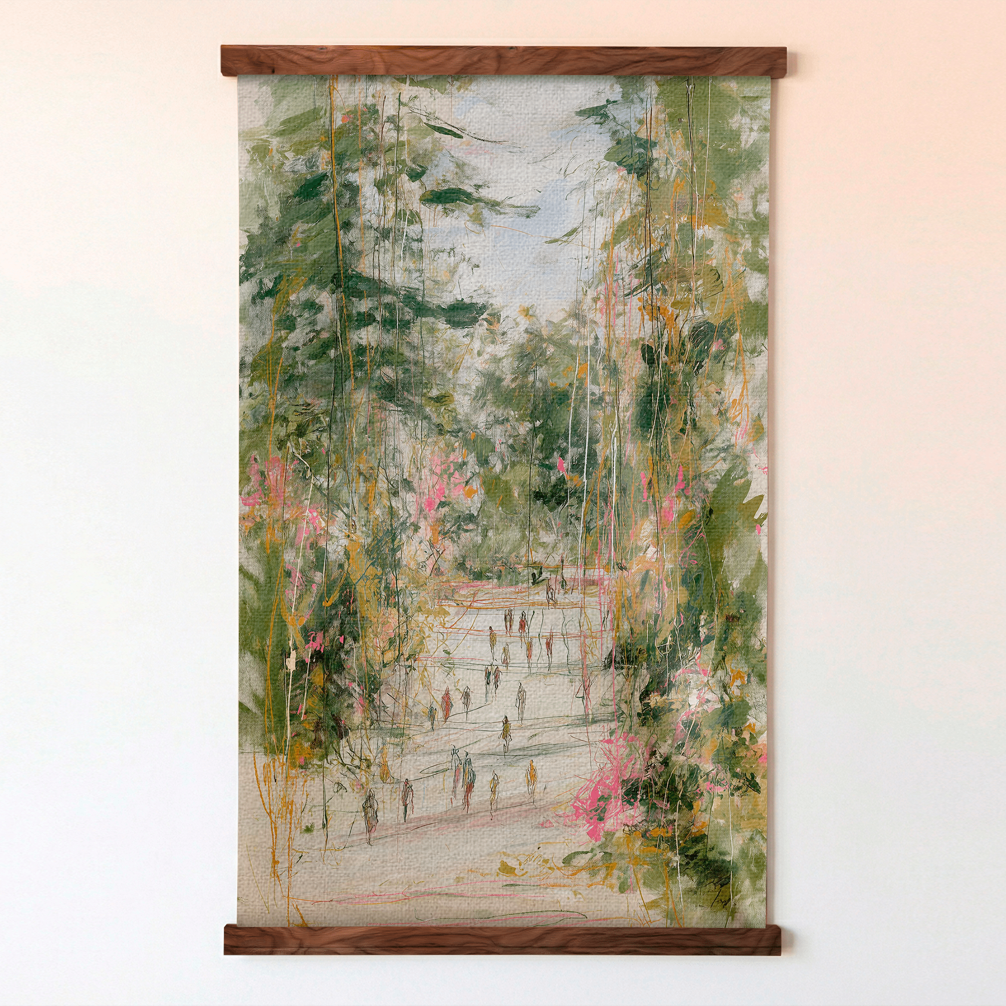 Along the Path - Tapestry - Benton Lane Home - Lemon Park