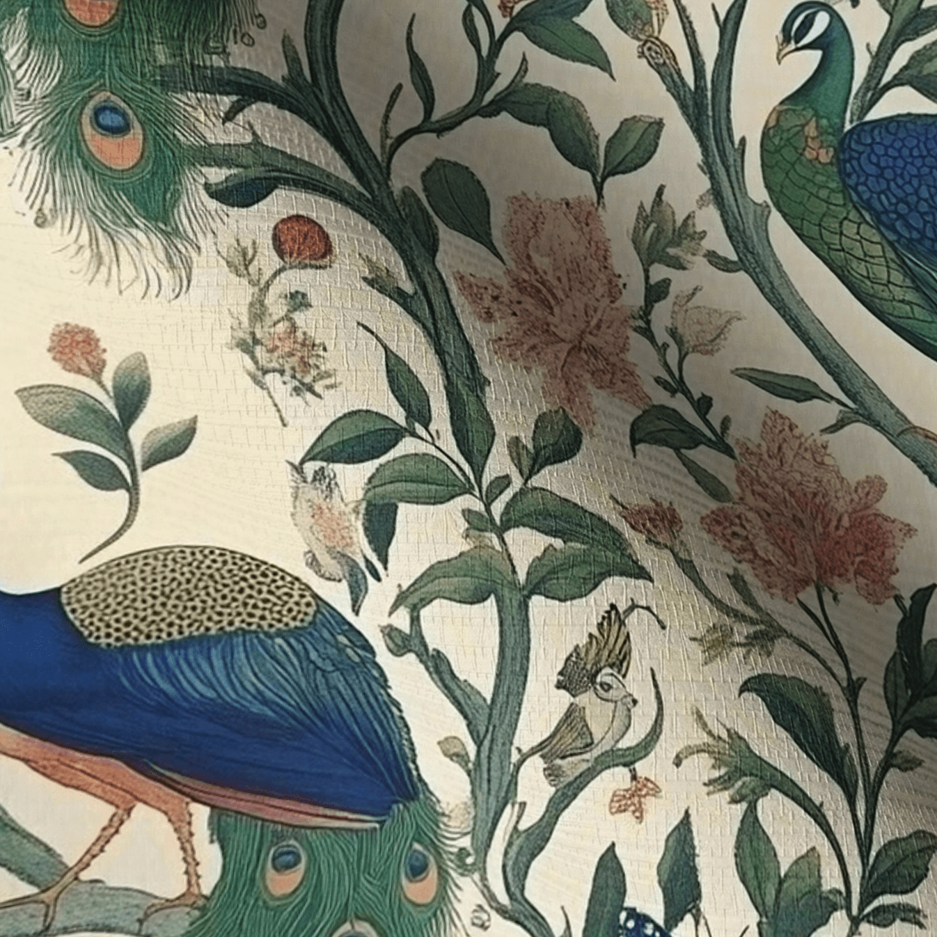 Alouette Faux Grasscloth Wallpaper - Painted Paper